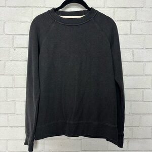 Proof Collective Hemp Organic Cotton Crewneck sweatshirt XXS Dark Charcoal New